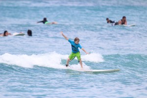 Surfing Waikiki Hawaii