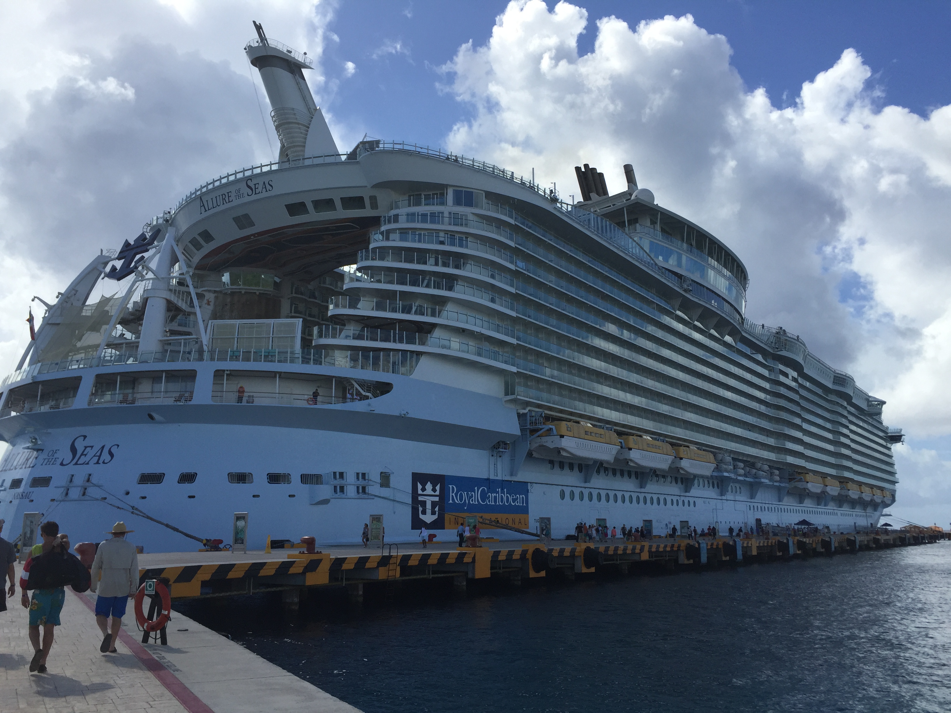 Royal Caribbean's Allure Of The Seas Makes Overhaul Stop At
